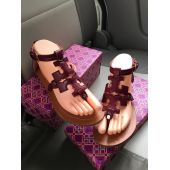 New Style Ladies Fashionable Sandal Mehroon and Br